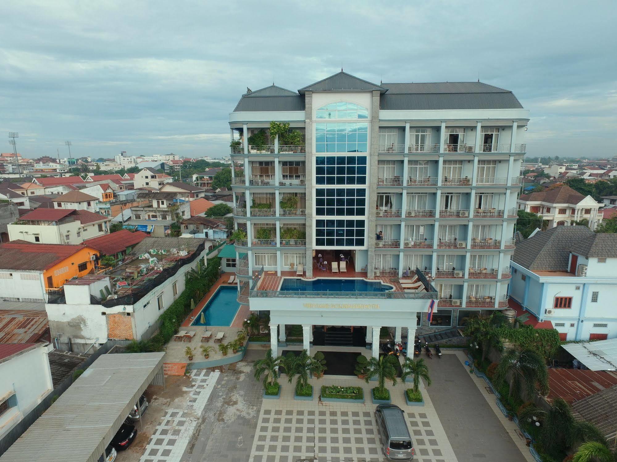 Vientiane Golden Sun Hotel Екстер'єр фото
